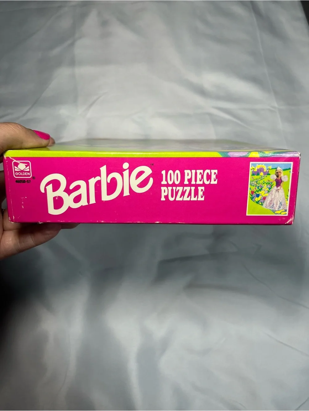 Vintage 1990 Barbie Princess 100 Piece Jigsaw Puzzle Sealed New Mattel 11.5 X 15